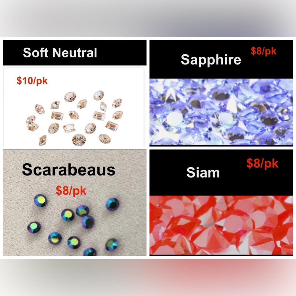 Part 2 - Origami Owl Swarvoski Stardust Crystals